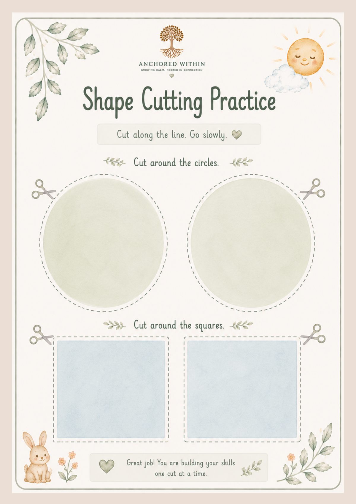 Fine Motor Activity Pack | Printable Preschool & School Readiness Worksheets