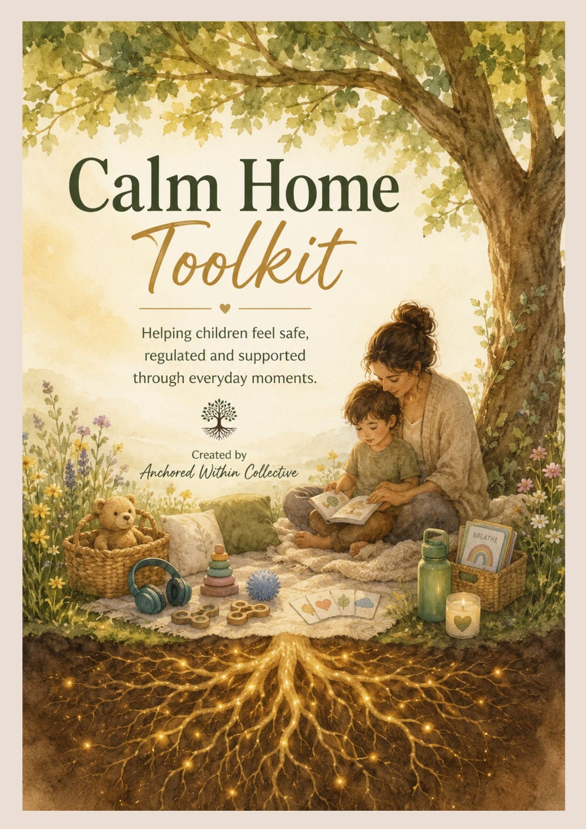 Calm Home Toolkit | Printable Emotional Regulation & Calm Corner Resource for Parents of Autistic & Neurodivergent Children (PDF Download)