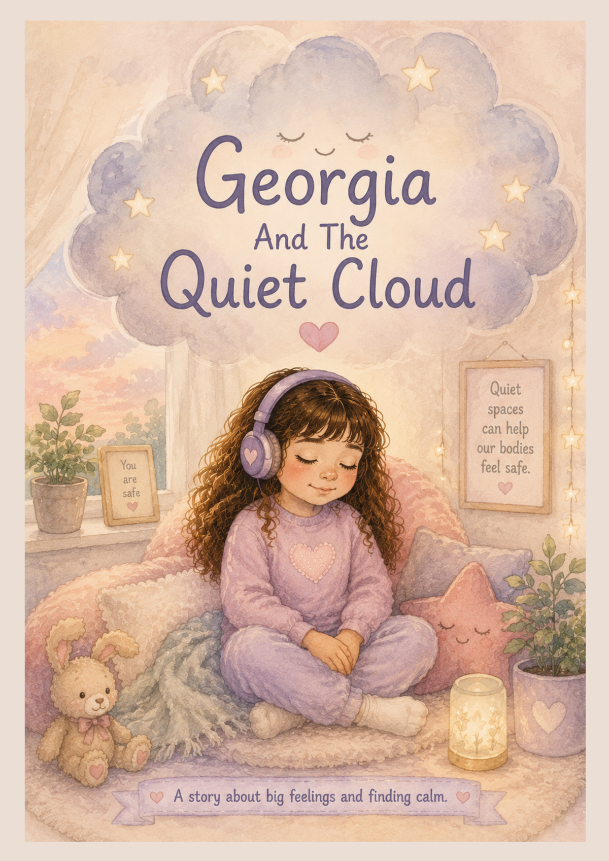Georgia and the Quiet Cloud | Printable Social Story for Sensory Overwhelm & Finding Calm
