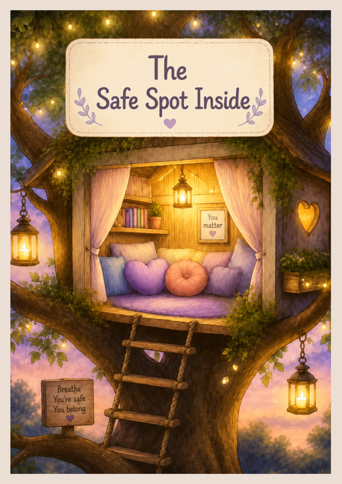 The Safe Spot Inside | Printable Social Story for Building Inner Safety & Emotional Regulation
