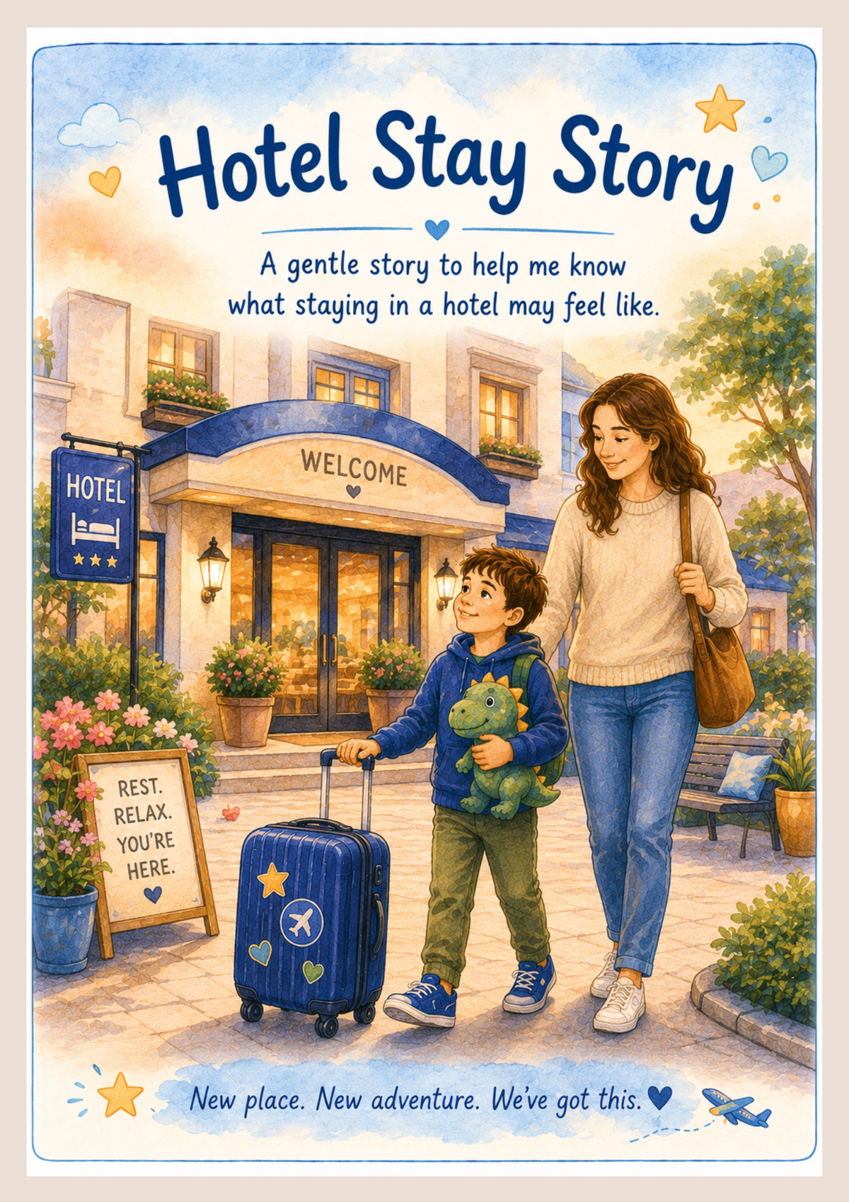 Hotel Stay Story | A Social Story to Help Children Feel Calm and Confident in a New Hotel
