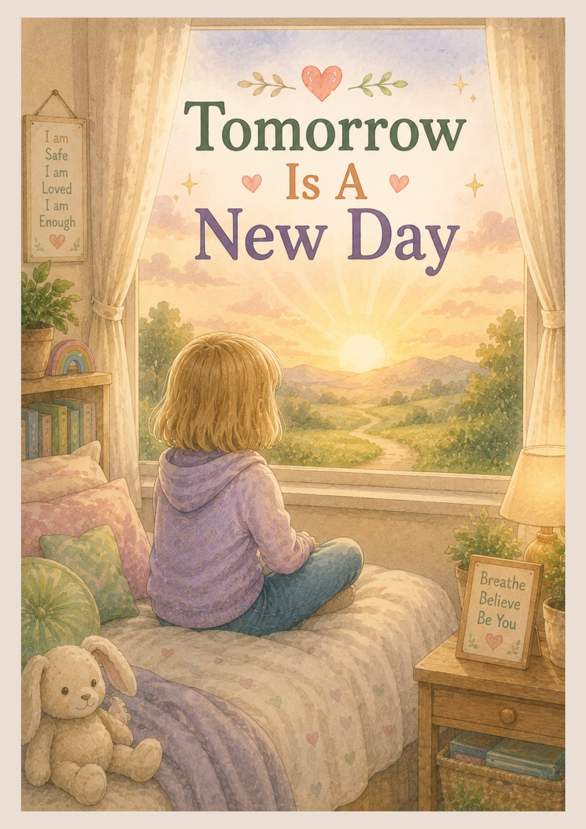 Tomorrow Is A New Day | Autism-Friendly Social Story | Printable PDF for Emotional Resilience & Hope