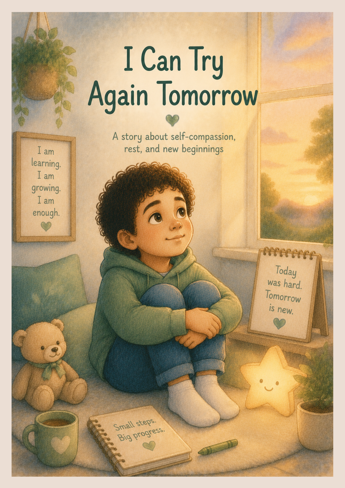 I Can Try Again Tomorrow | Autism- Friendly Social Story | Printable PDF