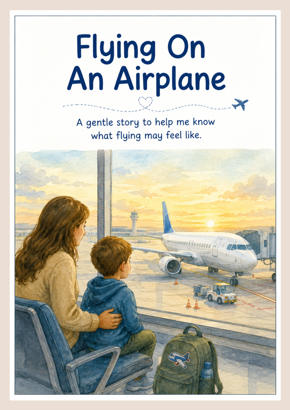 Flying On An Airplane | Autism-Friendly Social Story PDF for Children