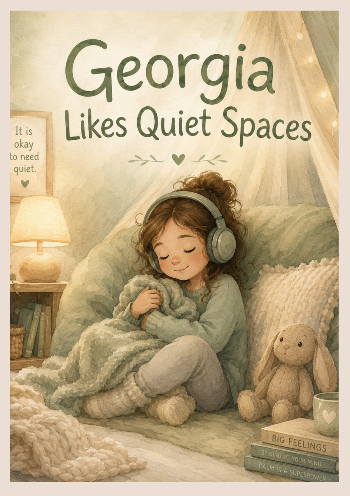 Georgia Likes Quiet Spaces | Autism Social Story Printable PDF