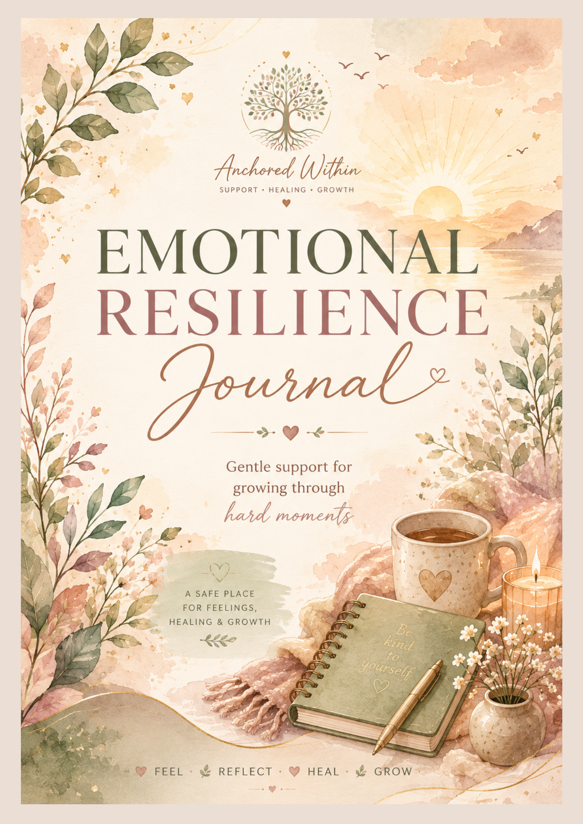 Emotional Resilience Journal for Children | A Gentle Guided Journal for Big Feelings, Confidence & Emotional Growth