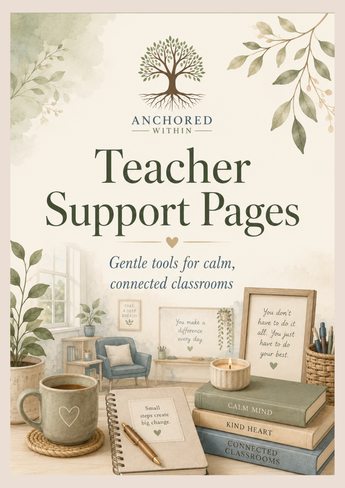 Teacher Support Pages | Printable Classroom Wellbeing & Behaviour Support Toolkit