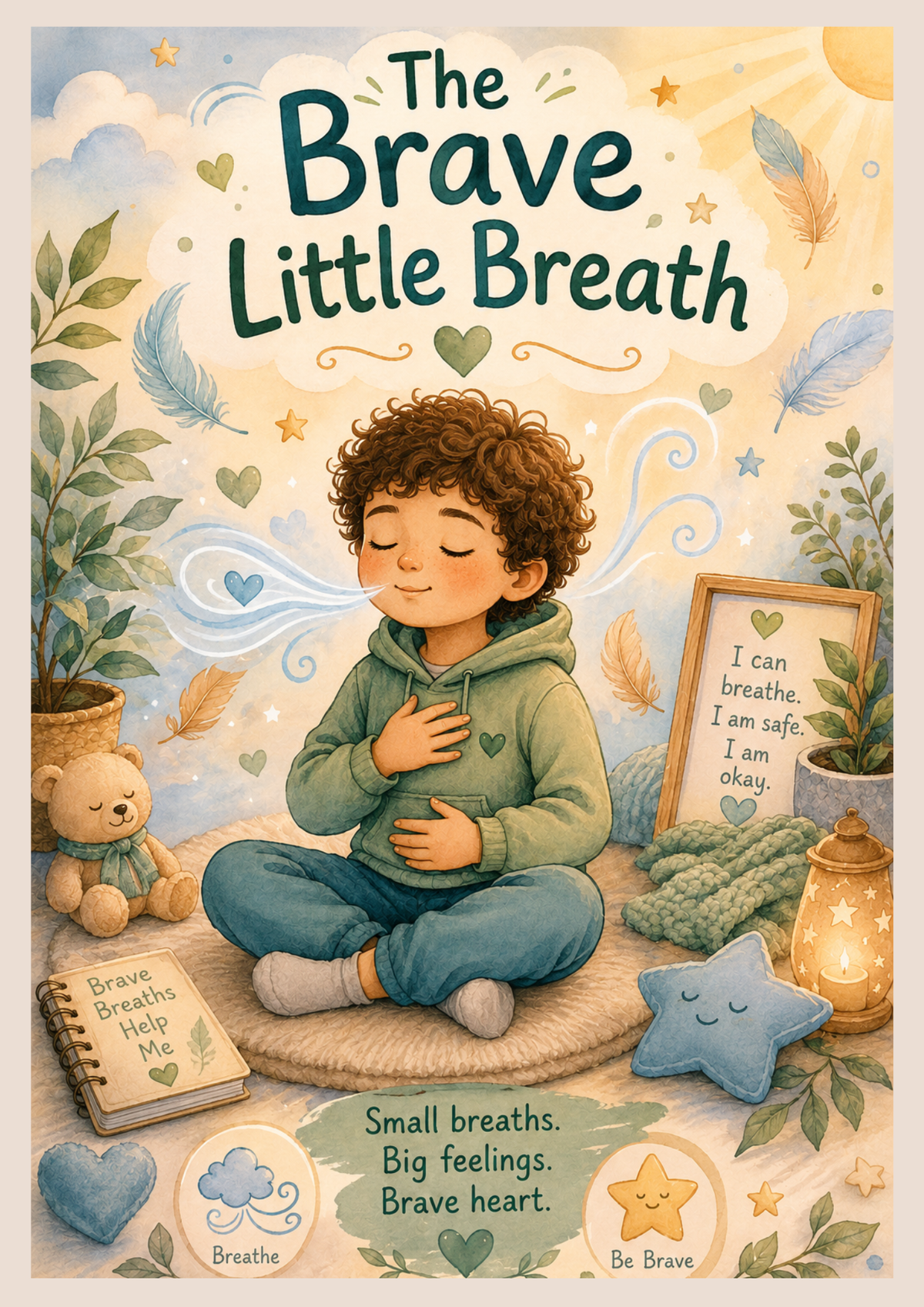 The Brave Little Breath | Autism Friendly Social Story | Printable PDF