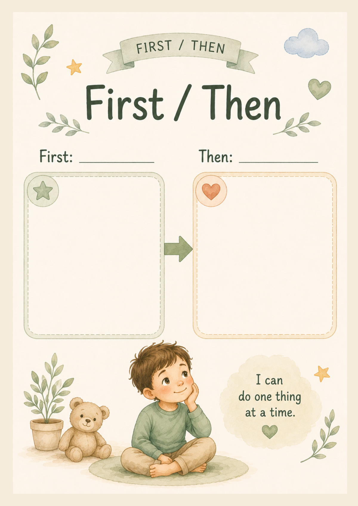Calm Corner Kit | Printable Emotional Regulation & Visual Support Pack