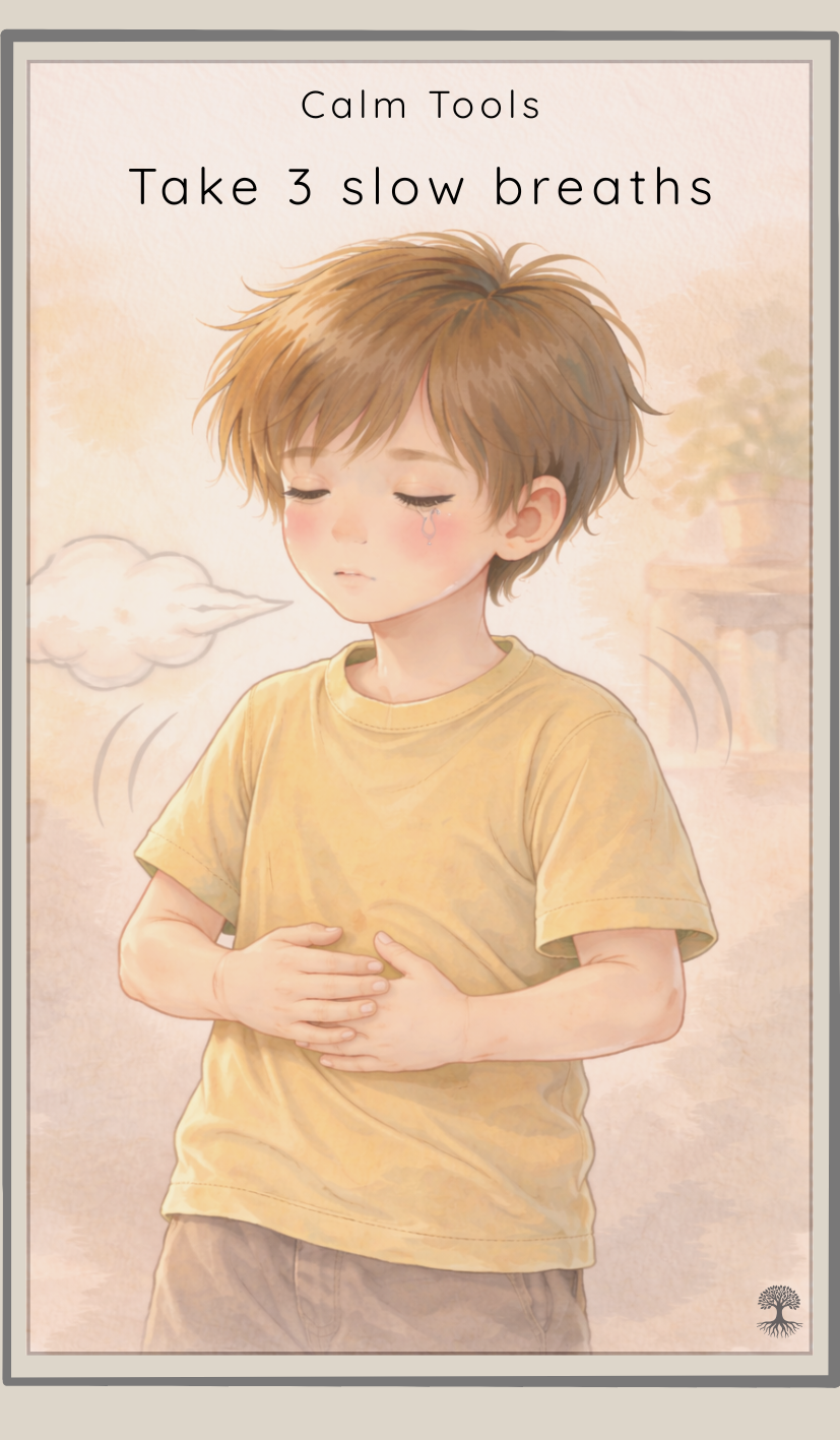 Regulation Cards Deck | 36 Printable Emotional Regulation Cards for Children