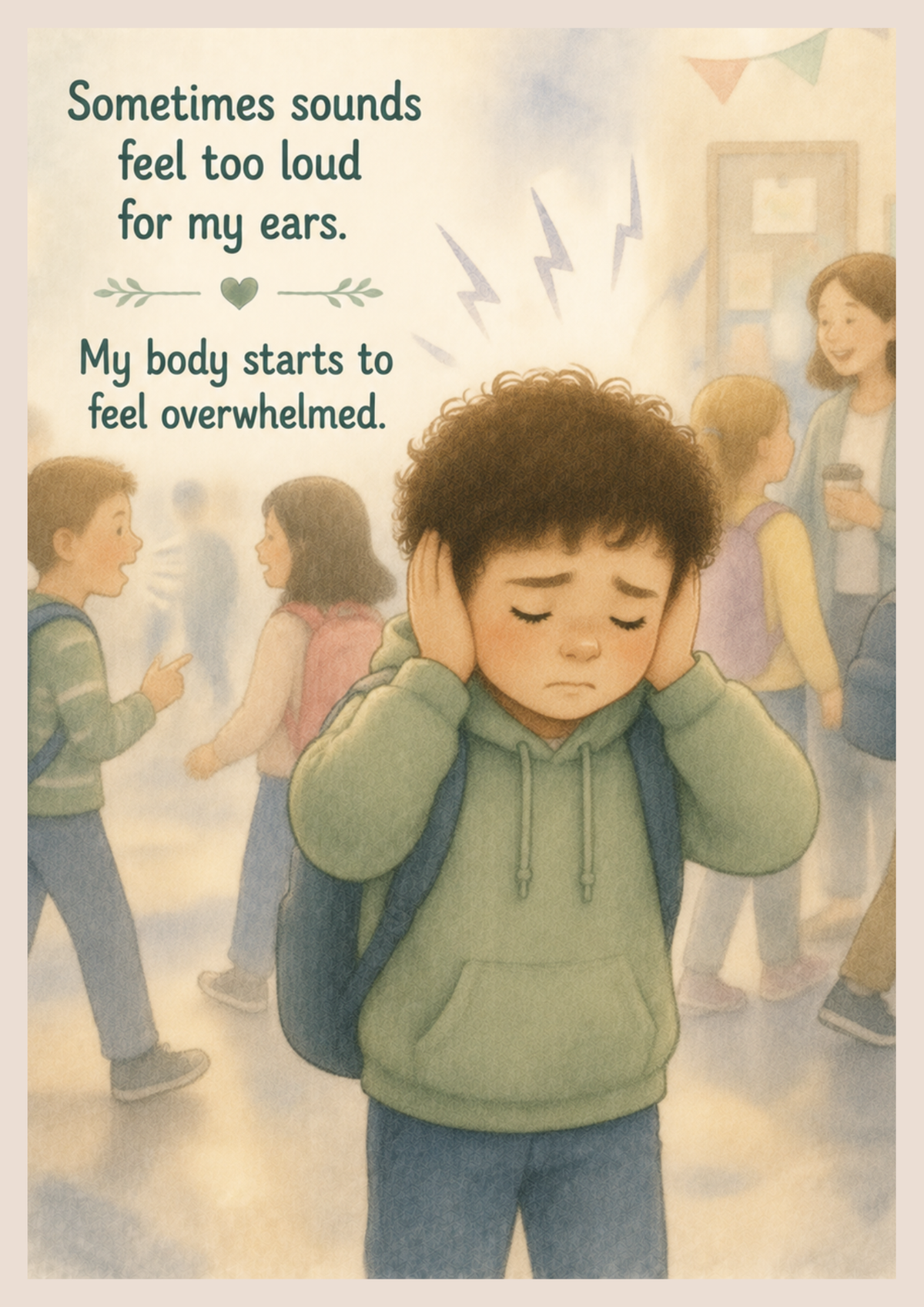 My Headphones Help Me | Autism - Friendly Social Story | Printable PDF For Sensory Support