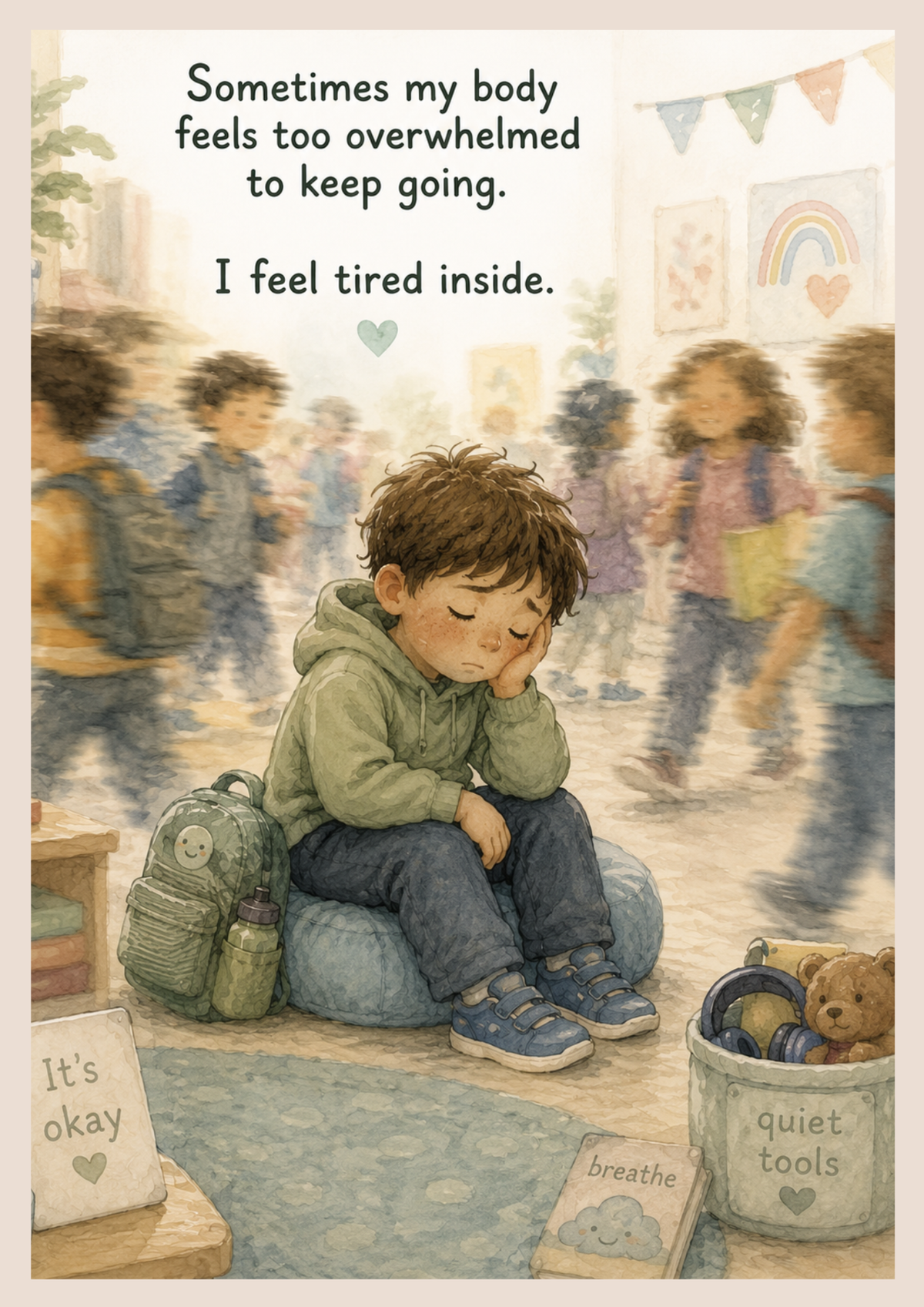 The Day I Needed a Break | Autism-Friendly Social Story for Emotional Regulation