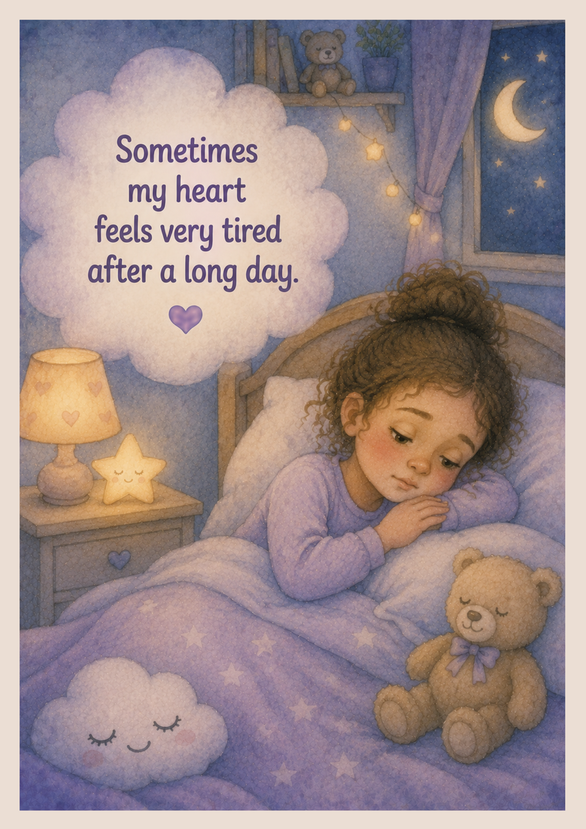 The Little Heart That Needed Rest | Printable Social Story for Overwhelm & Emotional Safety