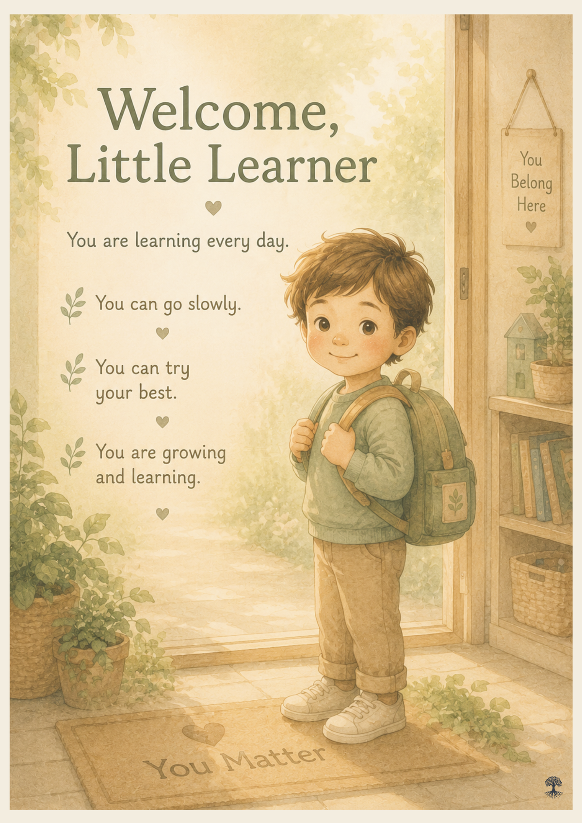 Anchored Within School Ready Learning Kit | Printable Preschool & Kindergarten Readiness Workbook (99 Pages)