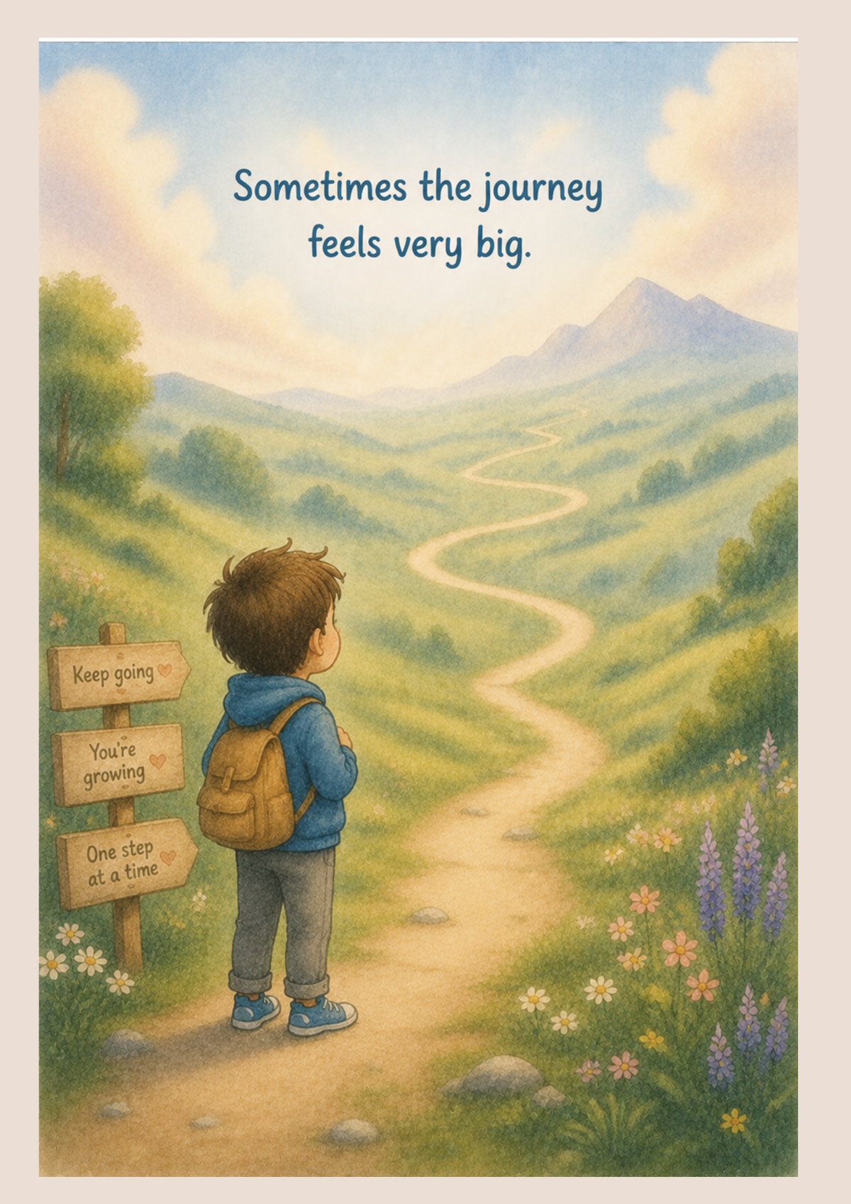 Little Steps Still Count | Printable Social Story for Building Confidence & Resilience