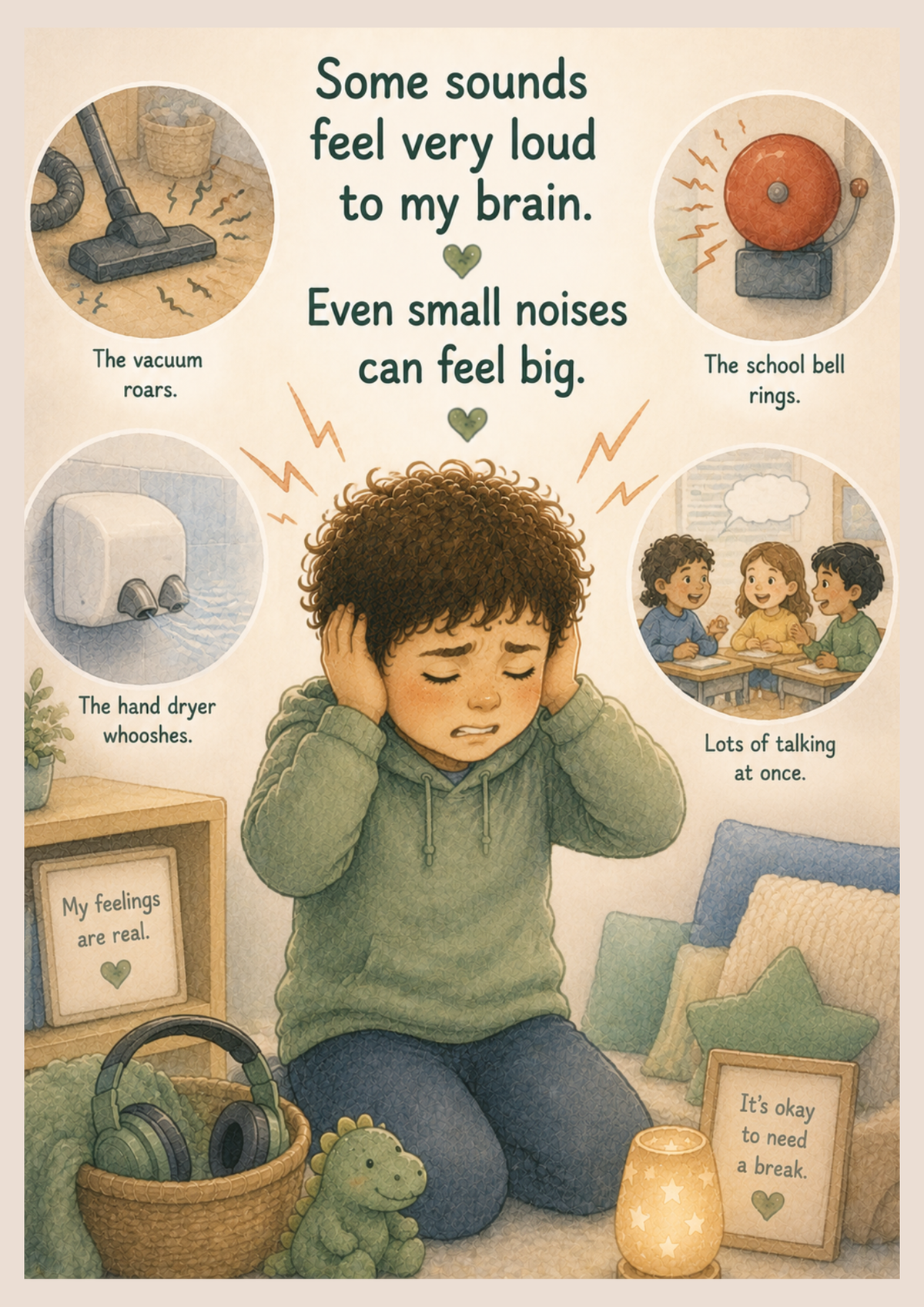 When Sounds Feel Too Loud | Autism-Friendly Social Story for Noise Sensitivity