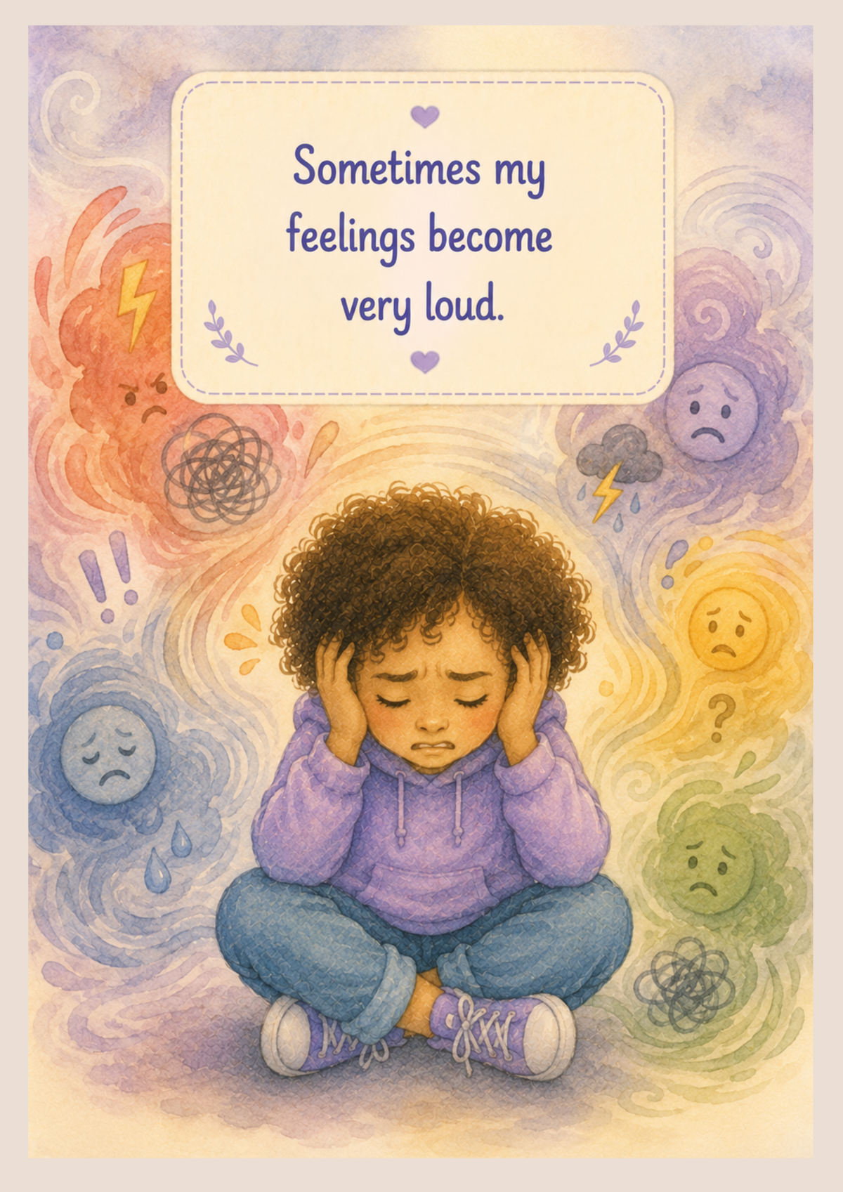 The Calm In My Chest | Printable Social Story for Emotional Regulation & Inner Calm