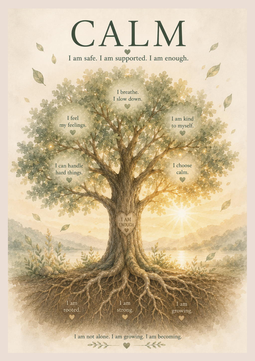 The Anchored Kids Toolkit | Printable Emotional Regulation & Calm Support Bundle for Children