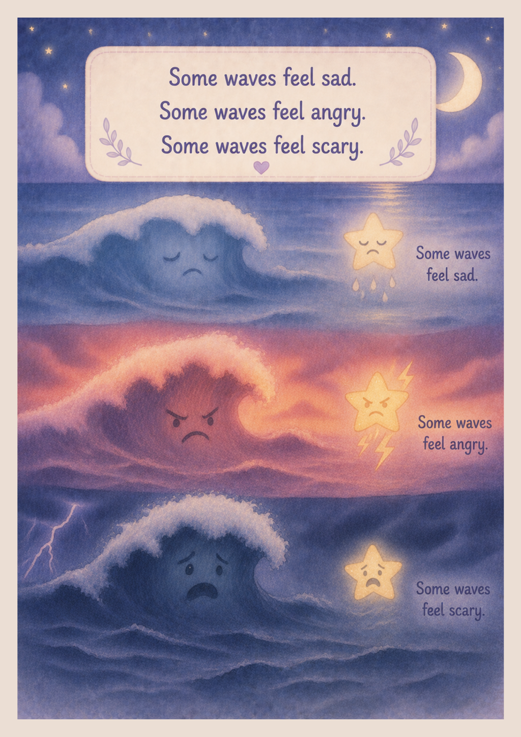 When Big Feelings Come | Printable Social Story for Emotional Regulation