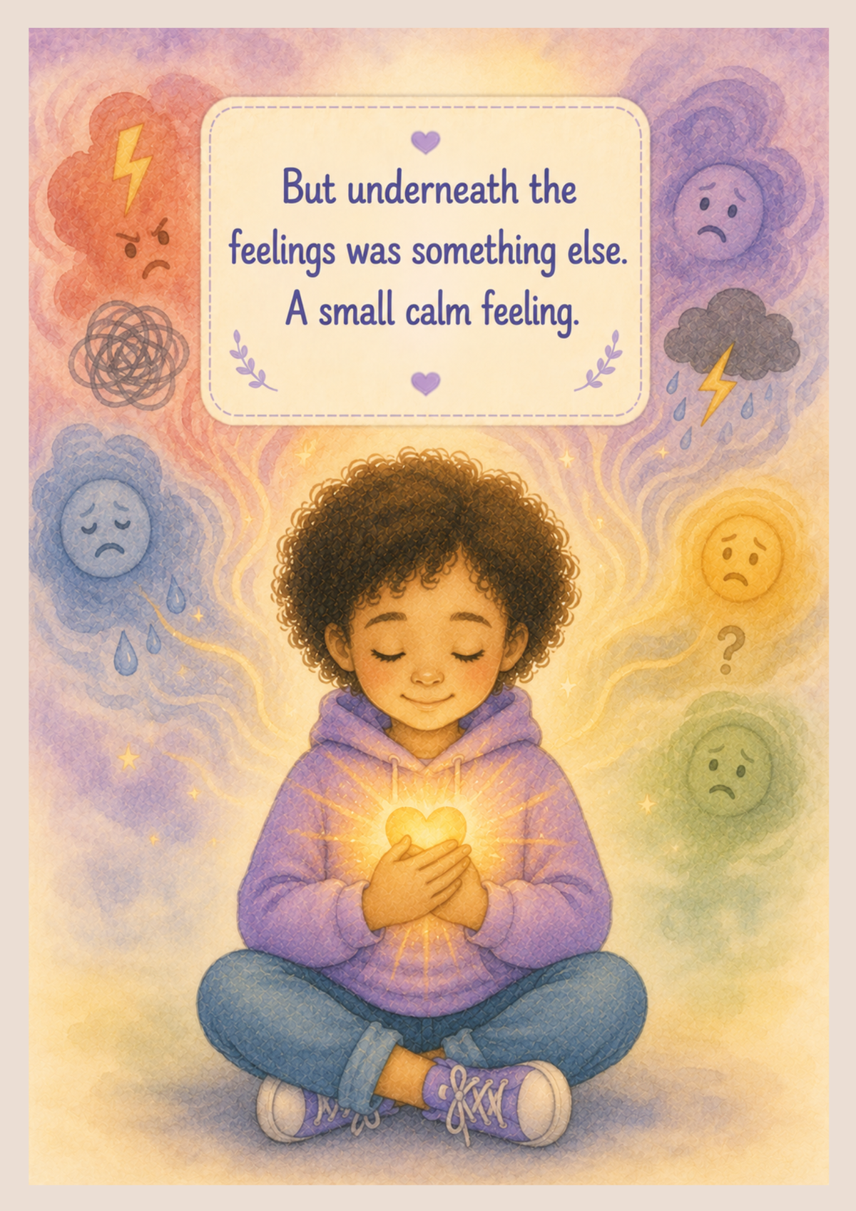 The Calm In My Chest | Printable Social Story for Emotional Regulation & Inner Calm