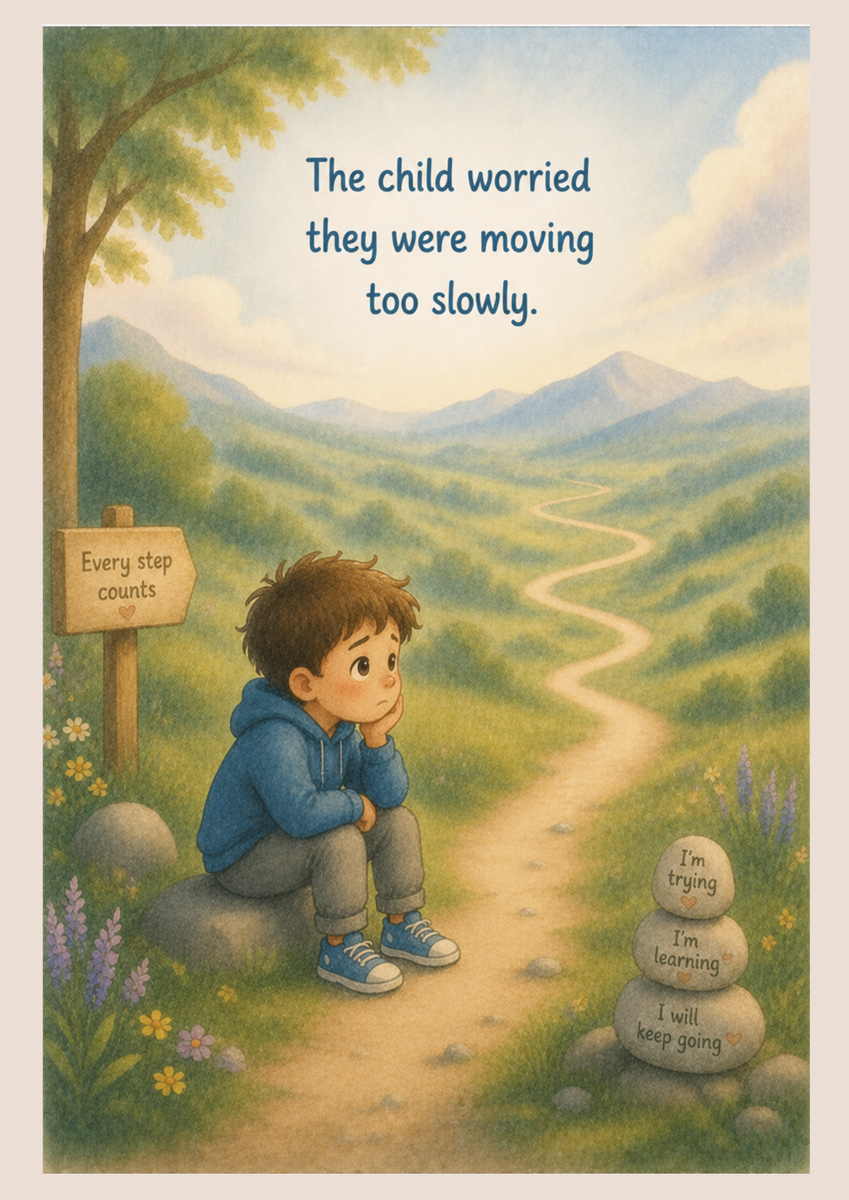 Little Steps Still Count | Printable Social Story for Building Confidence & Resilience