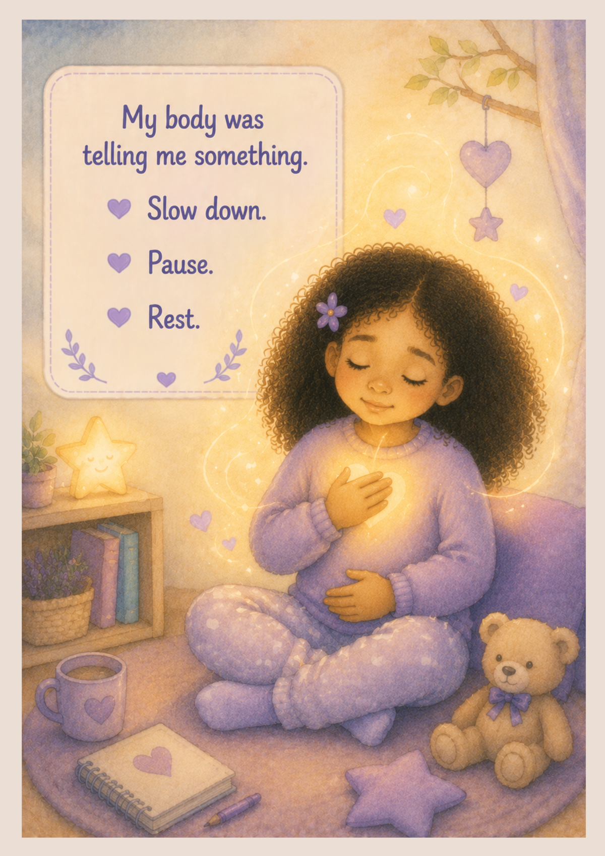 My Body Needed a Break | Printable Social Story for Recognising Overwhelm & Self-Regulation