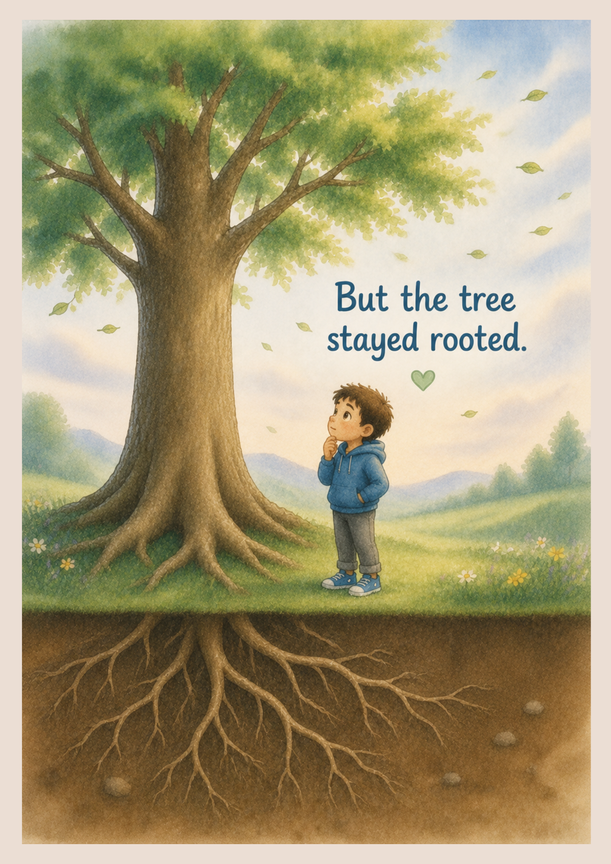 The Calm Tree | Emotional Safety Social Story | Printable PDF