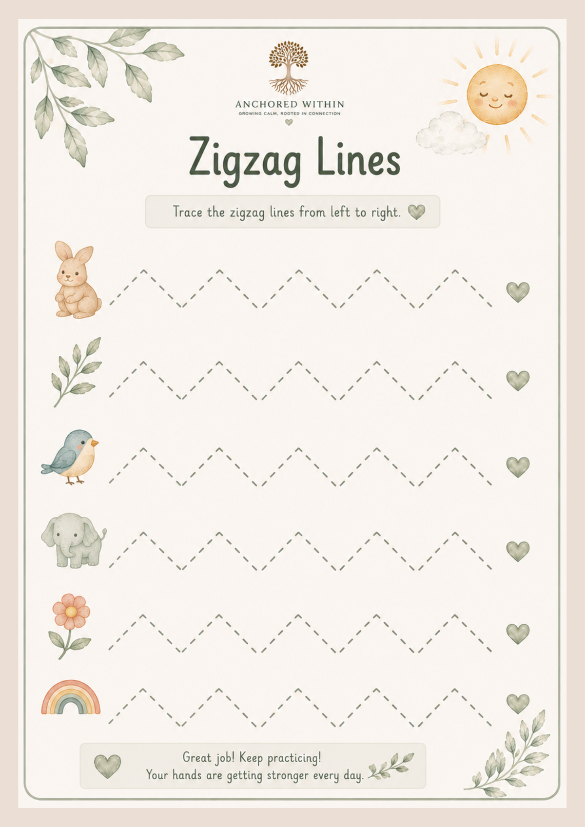 Fine Motor Activity Pack | Printable Preschool & School Readiness Worksheets
