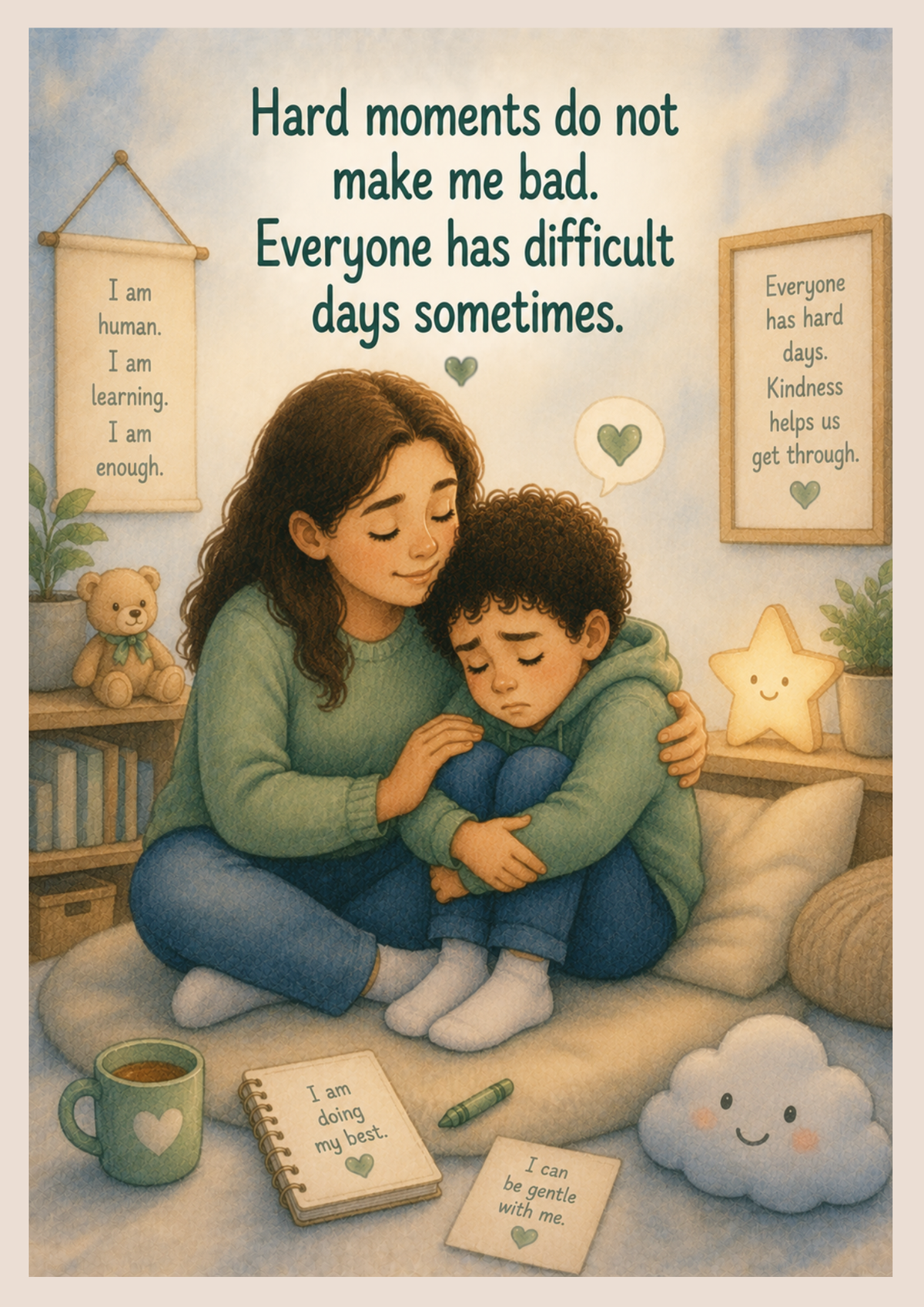 I Can Try Again Tomorrow | Autism- Friendly Social Story | Printable PDF