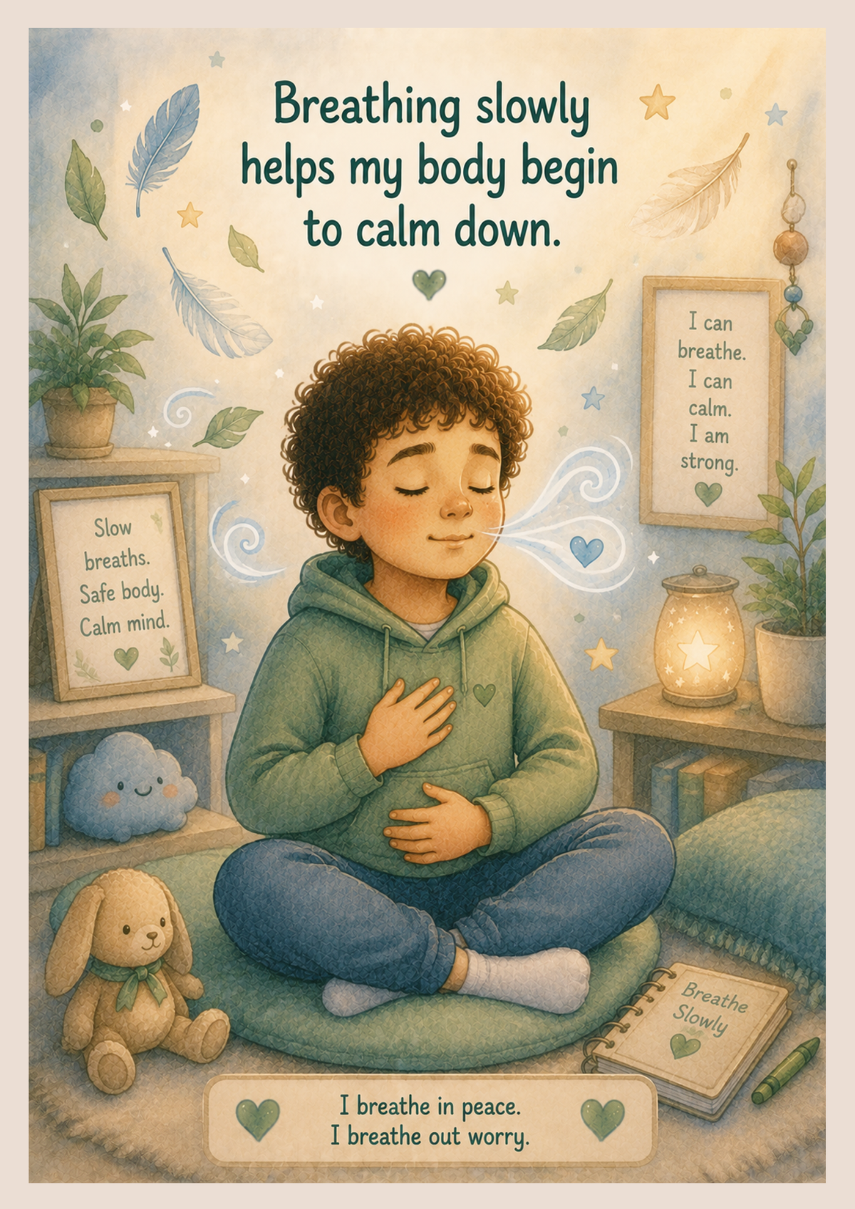 The Brave Little Breath | Autism Friendly Social Story | Printable PDF
