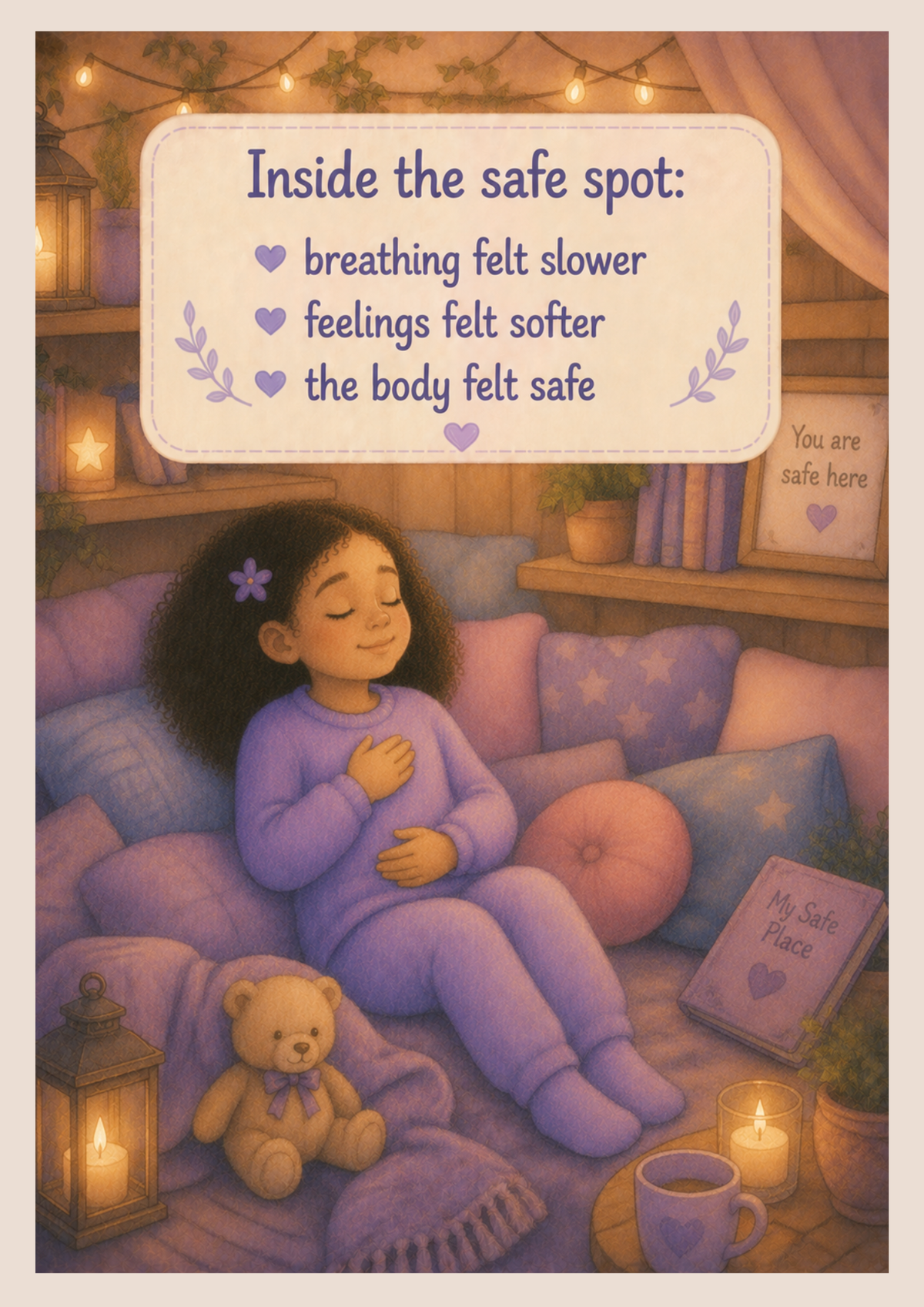 The Safe Spot Inside | Printable Social Story for Building Inner Safety & Emotional Regulation