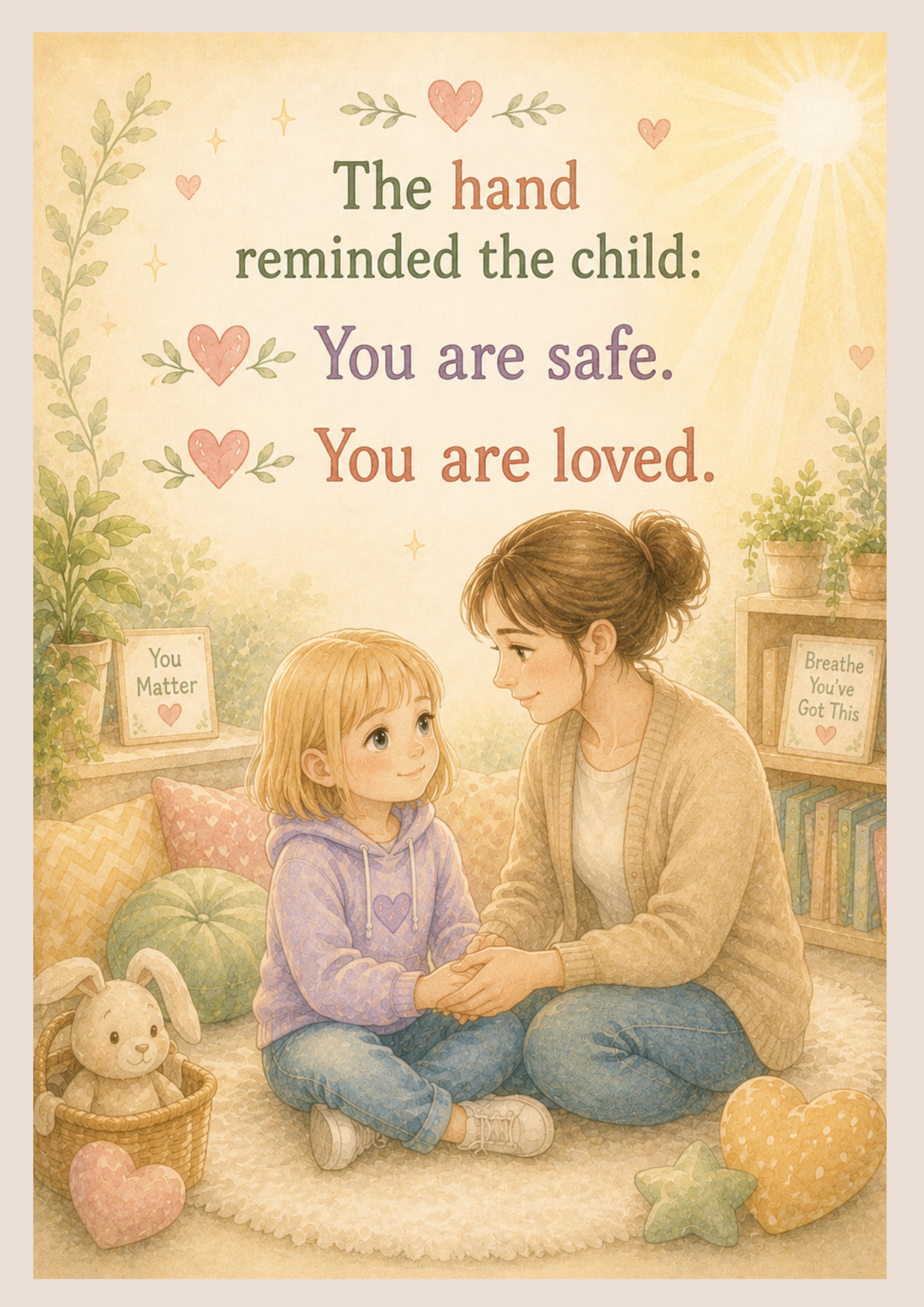 Safe Hands, Safe Heart | Printable Social Story for Gentle Hands & Emotional Regulation