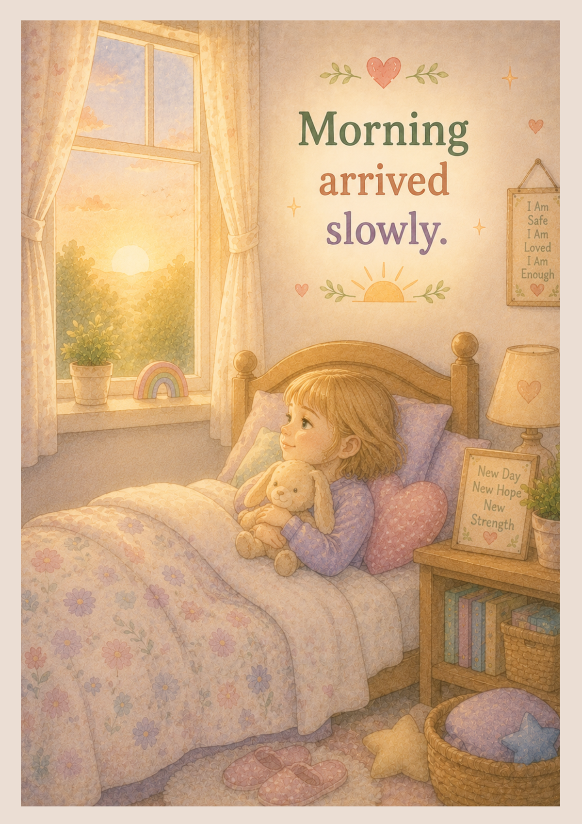 Tomorrow Is A New Day | Autism-Friendly Social Story | Printable PDF for Emotional Resilience & Hope