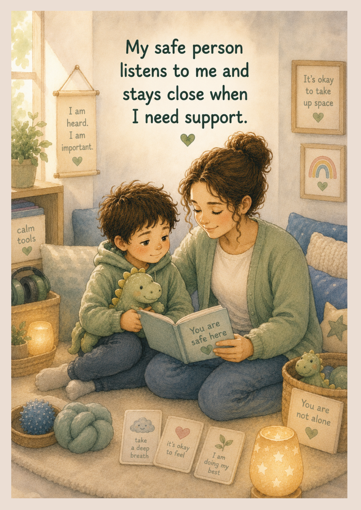 My Safe Person | Autism-Friendly Social Story for Building Trust & Emotional Safety
