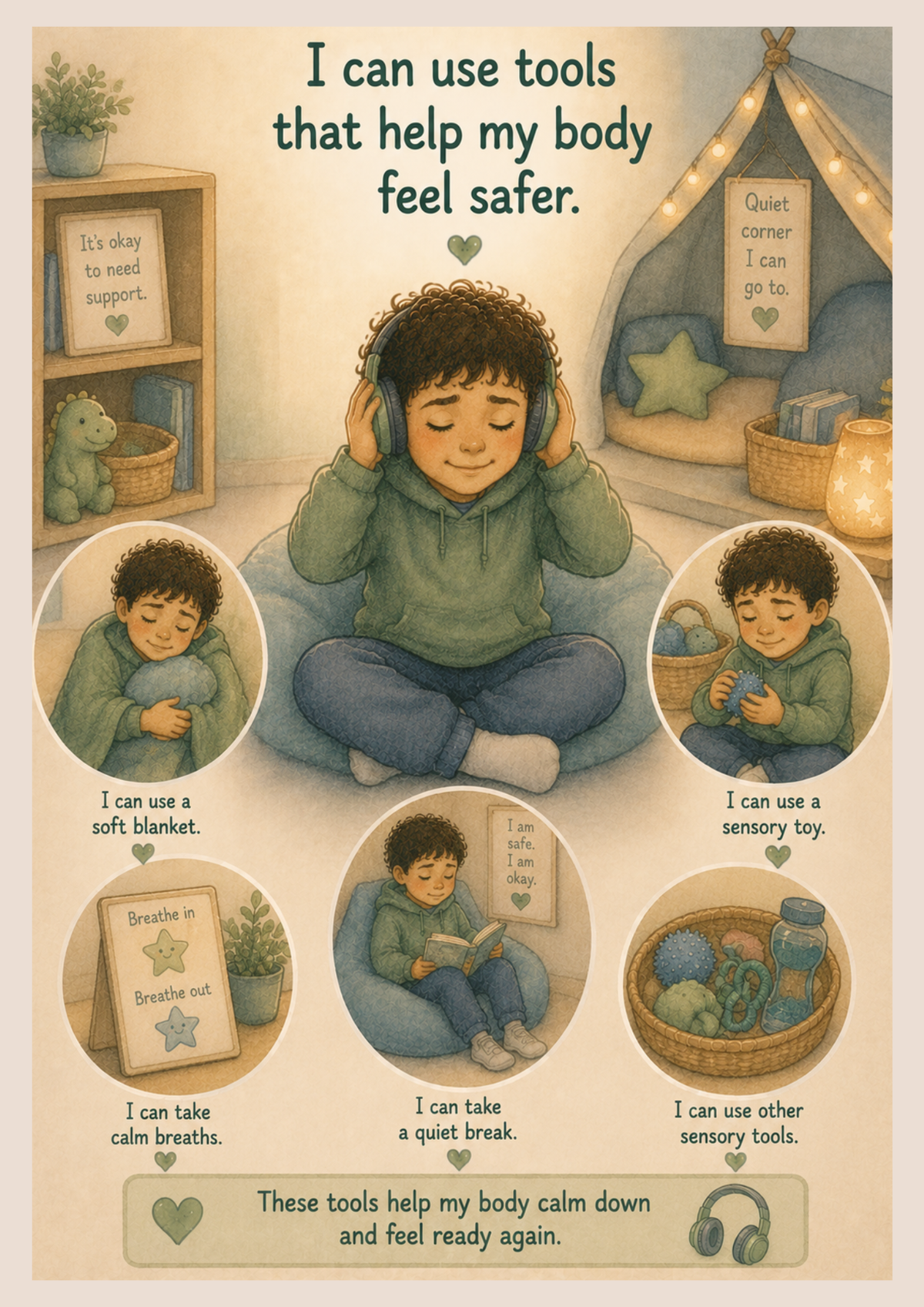 When Sounds Feel Too Loud | Autism-Friendly Social Story for Noise Sensitivity