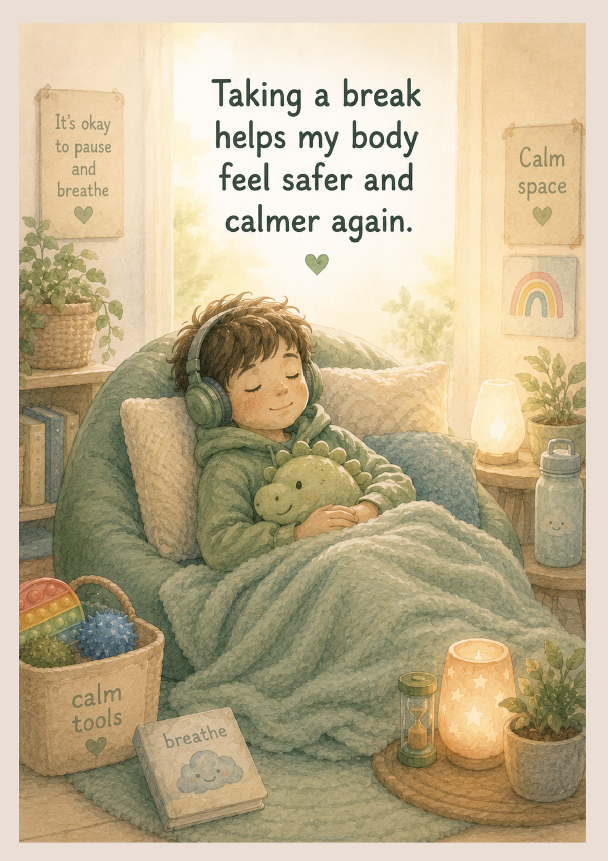 The Day I Needed a Break | Autism-Friendly Social Story for Emotional Regulation