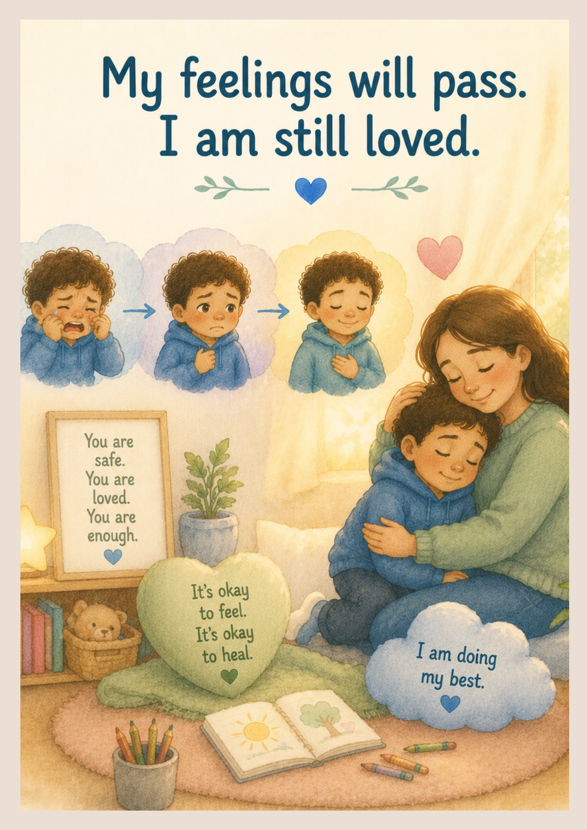 Big Feelings Are Allowed | Autism Social Story Printable PDF