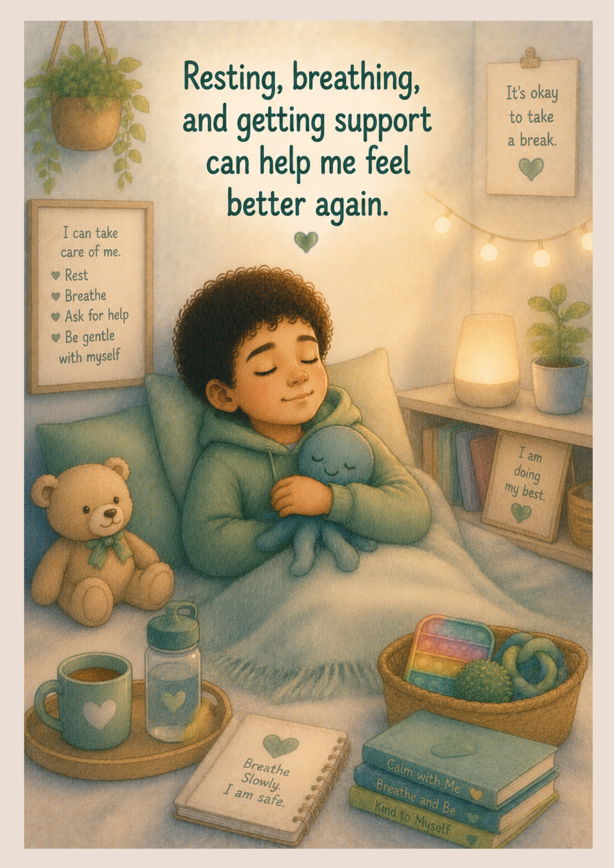 I Can Try Again Tomorrow | Autism- Friendly Social Story | Printable PDF