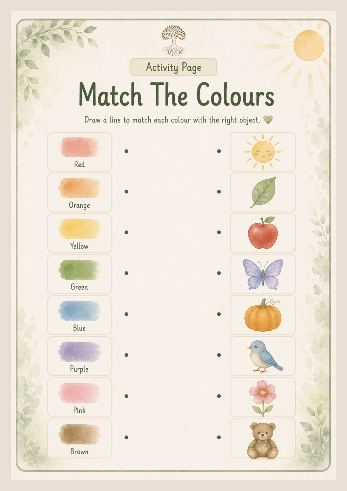 Sensory-Friendly Learning Pack | Printable Calm & Neurodivergent Learning Activities for Children