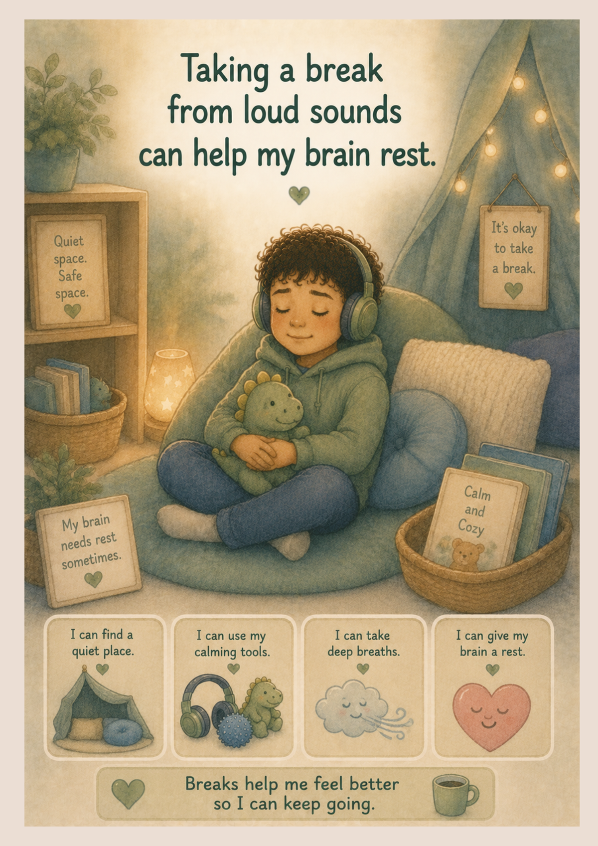 When Sounds Feel Too Loud | Autism-Friendly Social Story for Noise Sensitivity