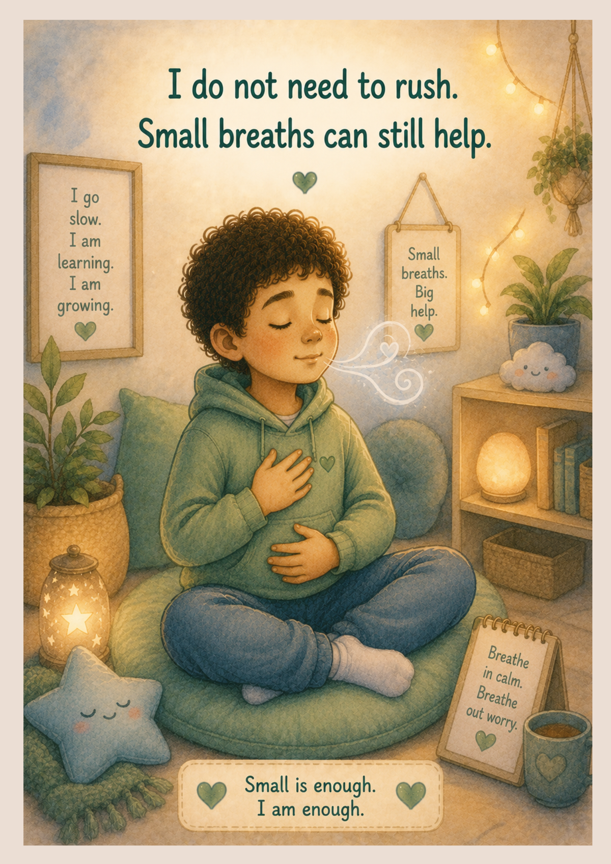 The Brave Little Breath | Autism Friendly Social Story | Printable PDF