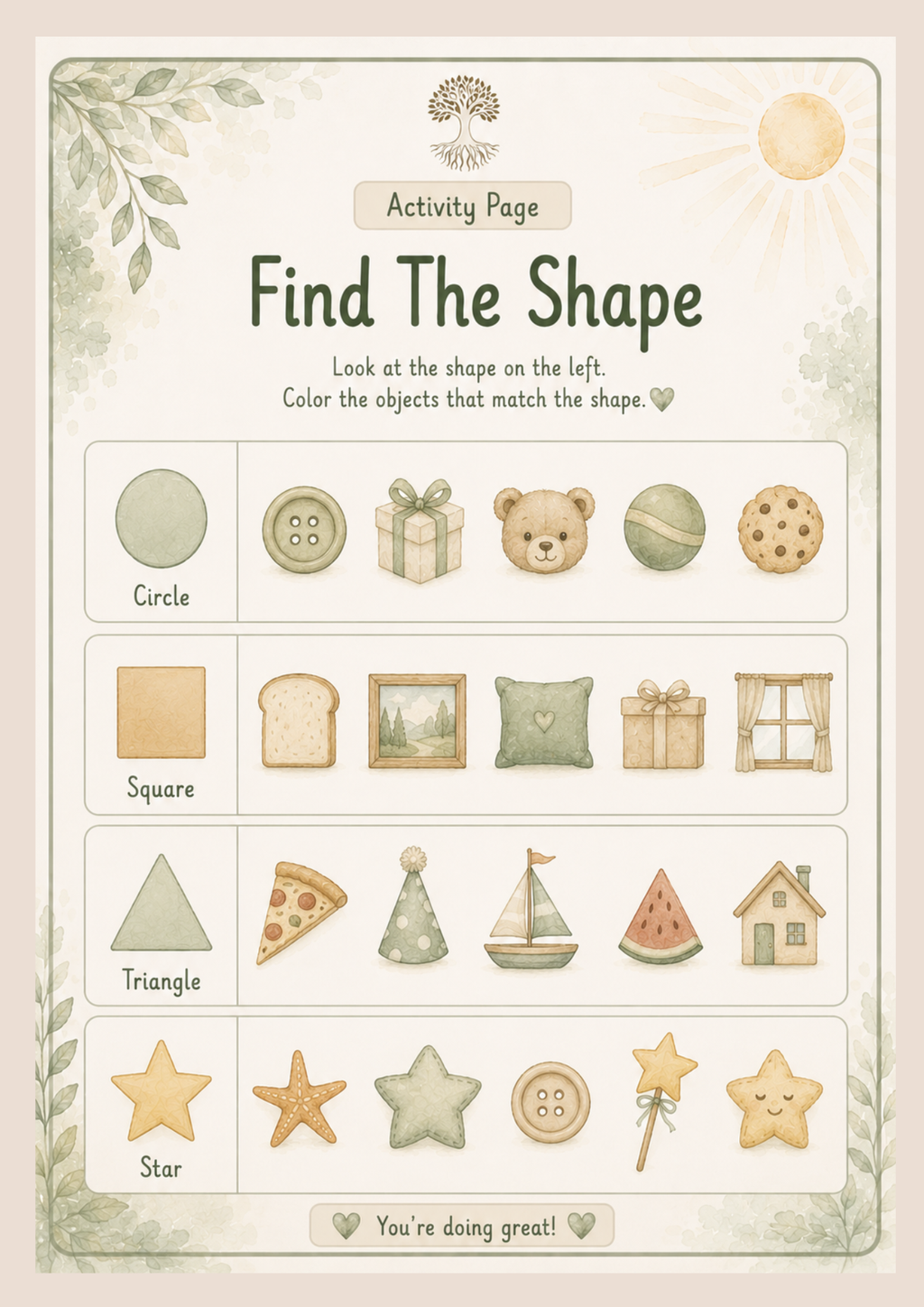 Sensory-Friendly Learning Pack | Printable Calm & Neurodivergent Learning Activities for Children