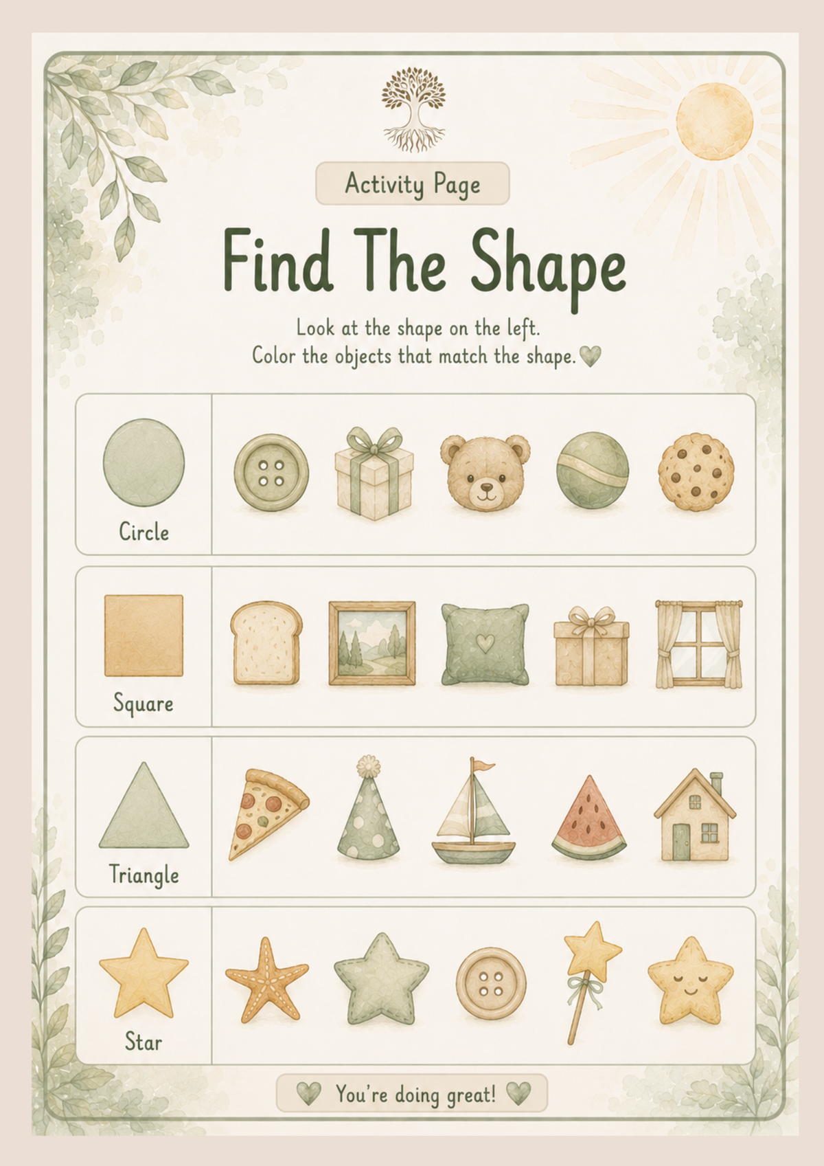 Sensory-Friendly Learning Pack | Printable Calm & Neurodivergent Learning Activities for Children