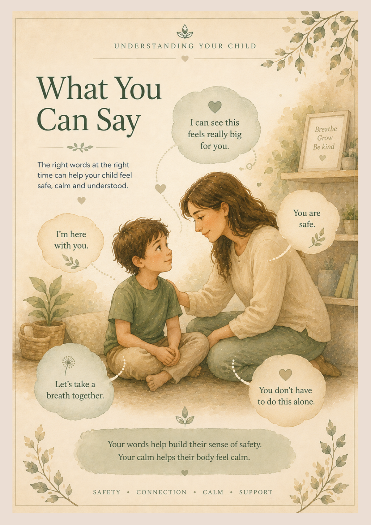 The Anchored Kids Toolkit | Printable Emotional Regulation & Calm Support Bundle for Children